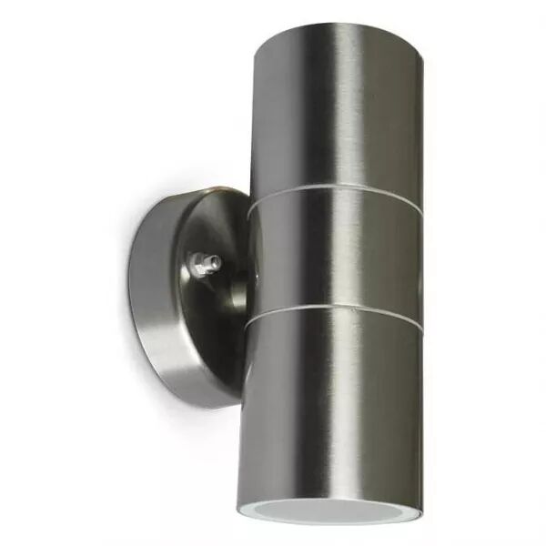 MIIDEX - CLAIRETTE D/I APPL 2 X GU10 CYLINDRIQUE IP44 INOX 316L (700350)