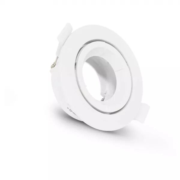 MIIDEX - COLLERETTE 1/4 DE TOUR SUPPORT DE SPOT DIAM 90MM BLC ORIENT PC (77041)