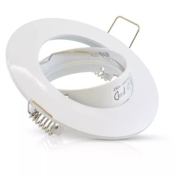 MIIDEX - COLLERETTE SUPPORT DE SPOT DIAM 90MM BLC ORIENT (7704)