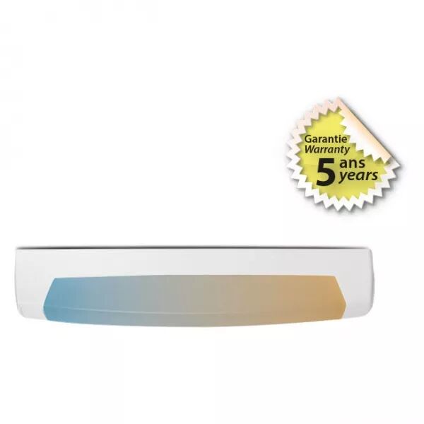 MIIDEX - COMPACTO REGLETTE SALLE DE BAIN 8W CCT 3000/4000/6000K + BOUTON 5ANS (100170)
