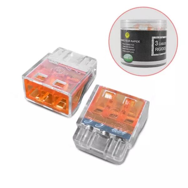 MIIDEX - CONNECT RAPIDE 3 FILS RIGIDE BOITE DE 100  (72230)