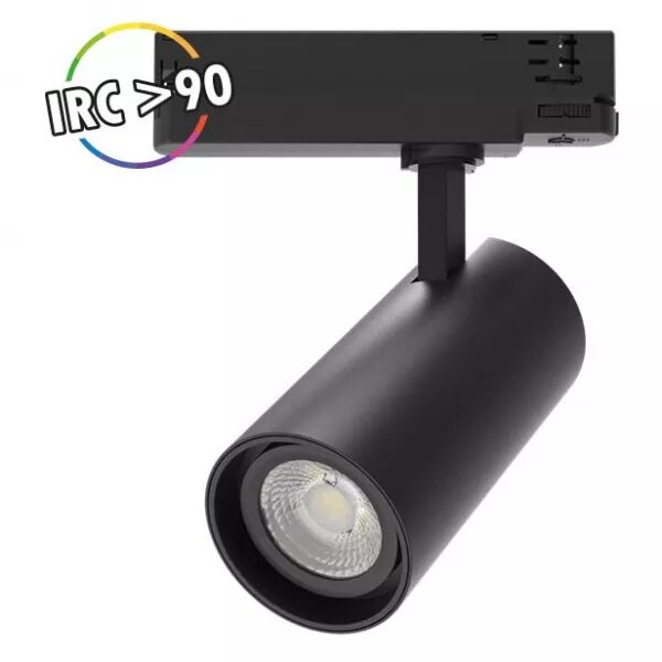 MIIDEX - COOL II SPOT SUR RAIL NOIR 25W 3000K 3ANS (100228)