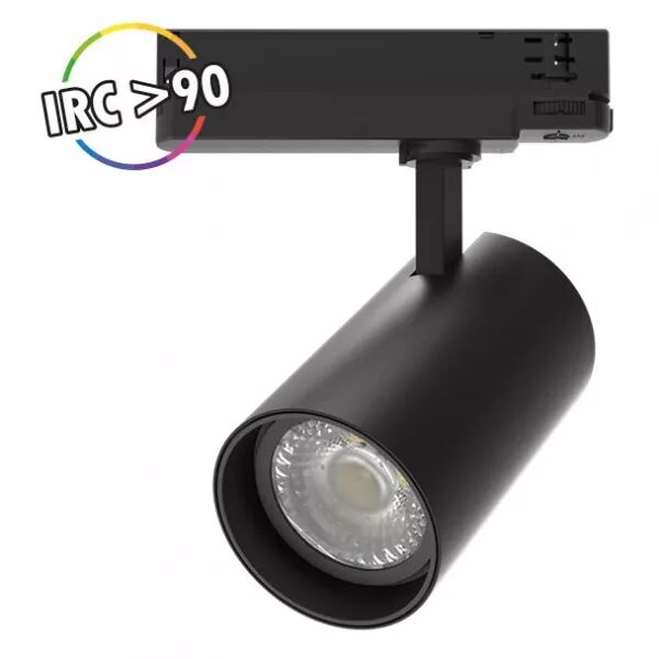 MIIDEX - COOL II SPOT SUR RAIL NOIR 35W 3000K 3ANS (100230)
