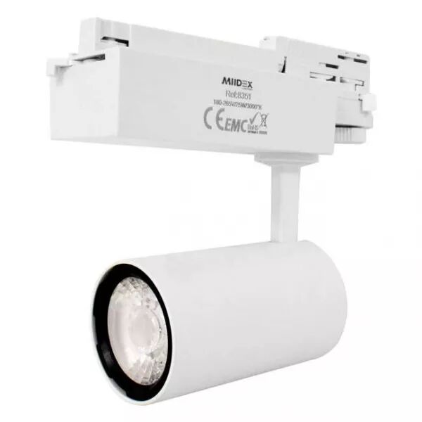 MIIDEX - COOL SPOT SUR RAIL BLC 25W 3000K (8351)