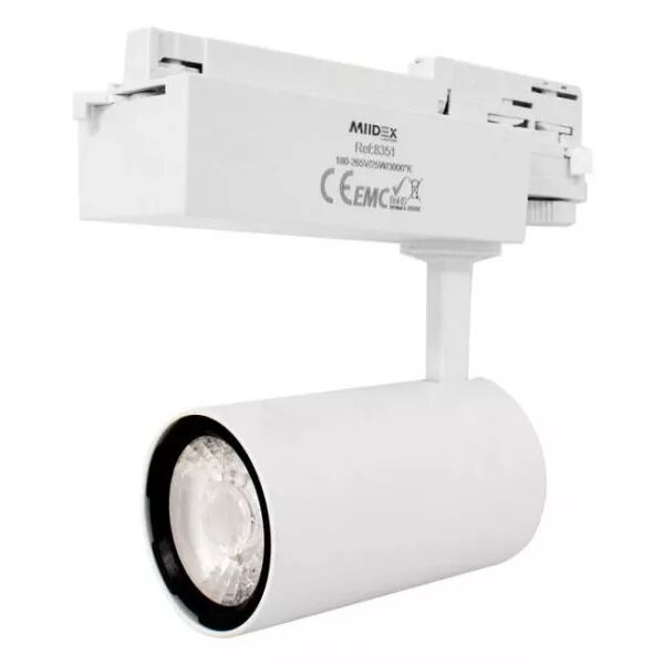 MIIDEX - COOL SPOT SUR RAIL BLC 25W 4000K (8353)