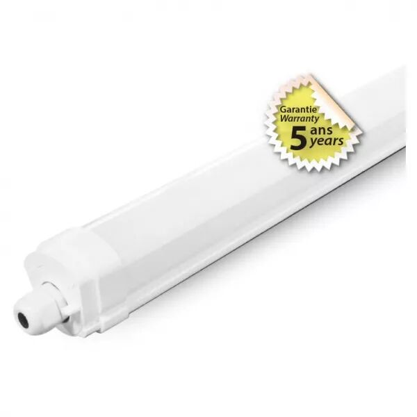 MIIDEX - DANUBE ETANCHE LED INT 655MM 18W 4000K IP65 IK08 TRA CONNECT 5ANS (X6) (150111)