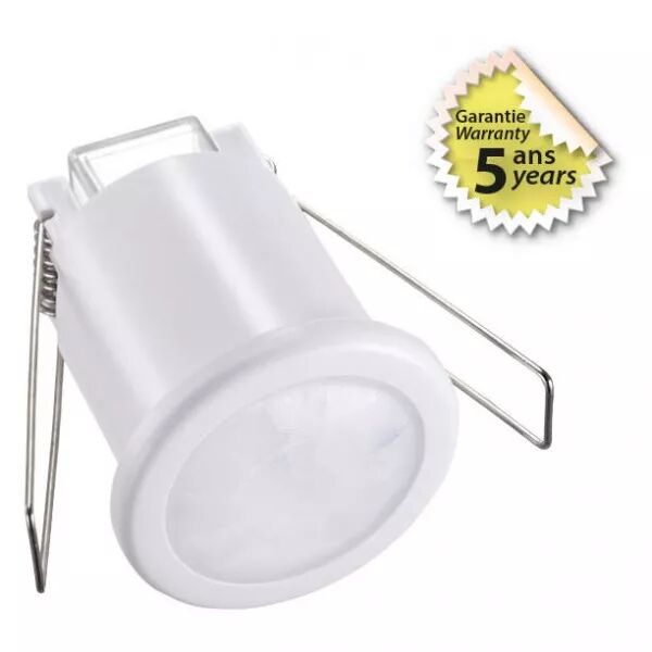 MIIDEX - DETECTEUR DE MOUVEMENT IR BBC 400W ENCASTRABLE 360� IP54 5ANS (754931)
