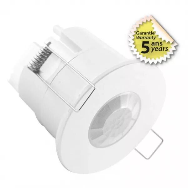 MIIDEX - DETECTEUR DE MOUVEMENT IR BBC 600W ENCASTRABLE 360� IP65 5ANS (754932)