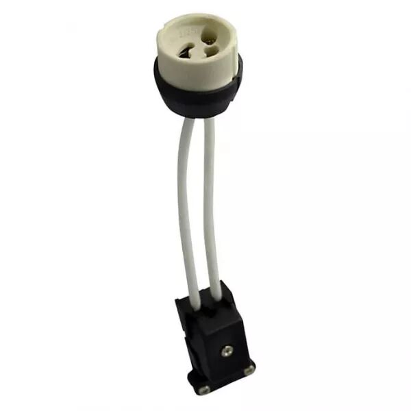MIIDEX - DOUILLE CERAMIQUE GU-10 CL2 + CABLE PACK DE 25 (73993)