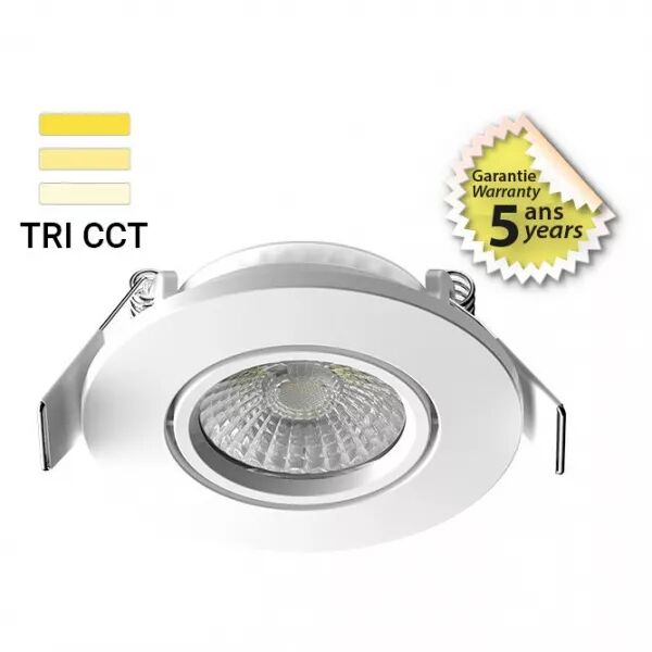 MIIDEX - ECLAT CCT SPOT ORIENT 60� 6W 2700/3000/4000 IP65 5ANS (100103)