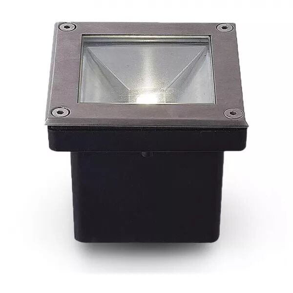 MIIDEX - ETNA CARRE SPOT ENCASTRABLE SOL 5W 3000K IP67 INOX 304 (70622)