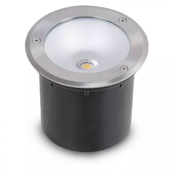 MIIDEX - ETNA VINTAGE SPOT LED ENCASTRABLE SOL 3W 3000K IP67 ROND INOX 304 (70702)