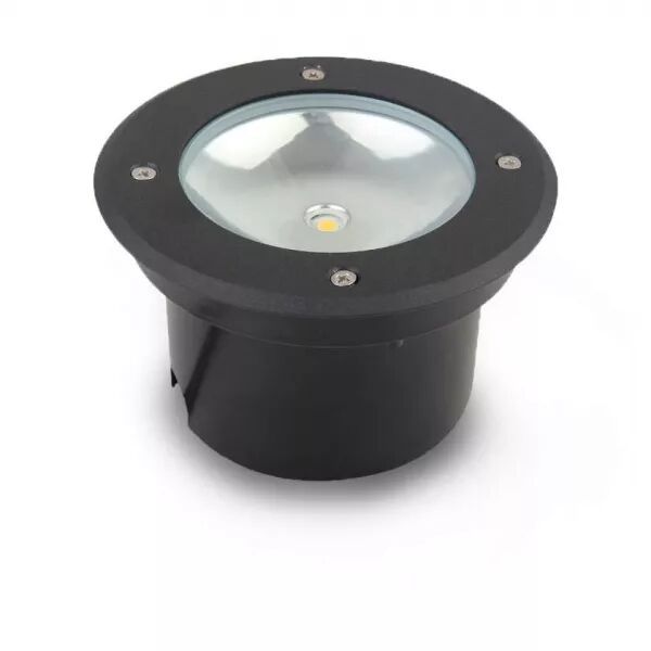 MIIDEX - ETNA VINTAGE SPOT LED ENCASTRABLE SOL 3W 4000K IP67 ROND ANT INOX 316L (707200)