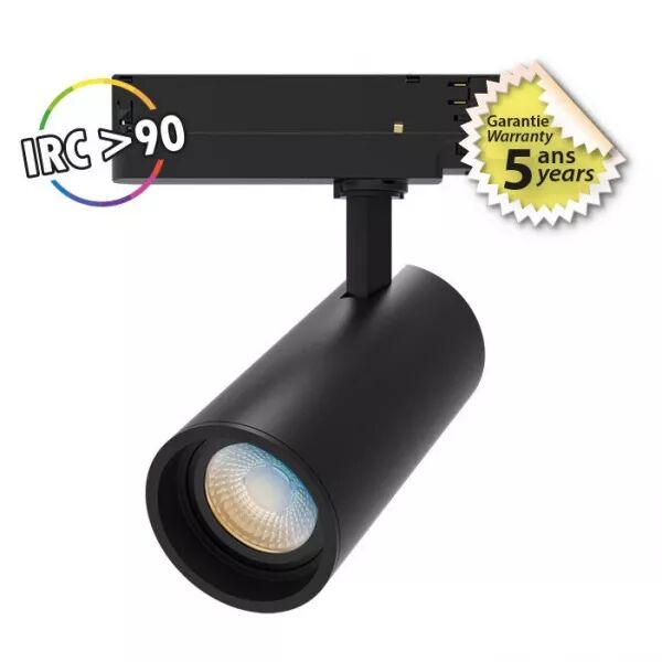 MIIDEX - FOCUS CCT II IRC90 SPOT SUR RAIL NOIR DIAM 65 15W 5ANS (100202)