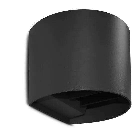 MIIDEX - GAMAY APPL ANGLE AJUS 6W 3000K NOIR IP54 3ANS (100480)