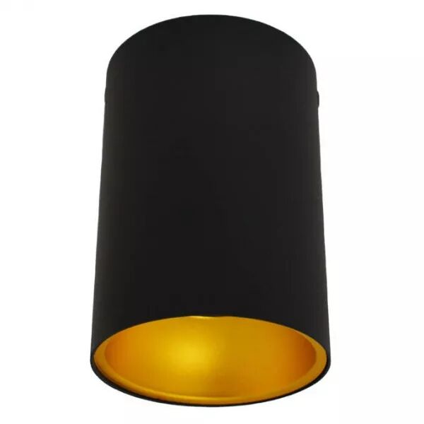 MIIDEX - HOYA SPOT SAILLIE GU10 CYLINDRE NOIR/DORE (6811)