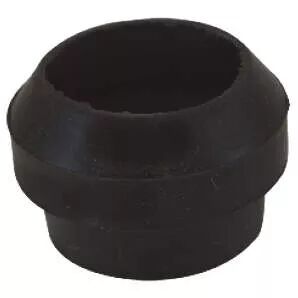 MIIDEX - JOINT SILICONE ETANCHE POUR GUIRLANDE FORAINE CABLE PLAT NOIR 10 M (51021)