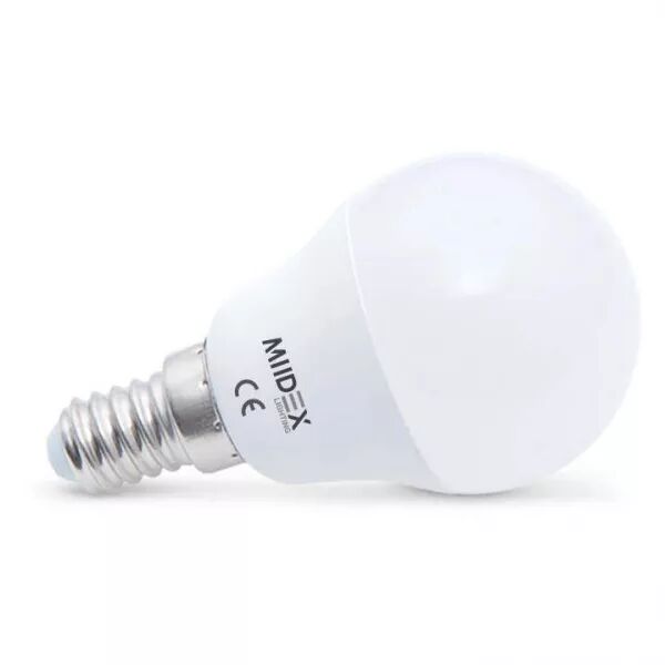 MIIDEX - LED   6 W  P45  BULB E14 6000 K BLISTER (74851)