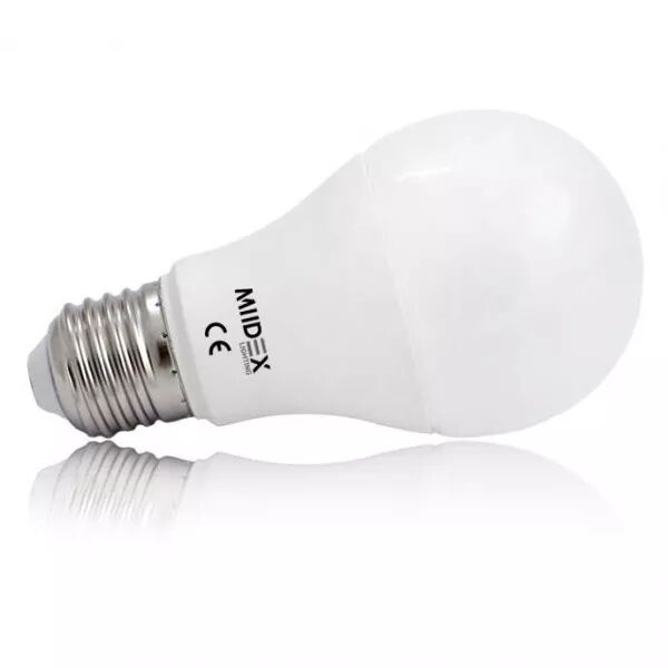 MIIDEX - LED 10 W BULB E27 4000 K BLISTER X 3 (739331)