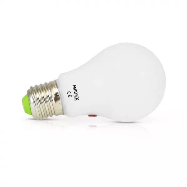 MIIDEX - LED 10 W BULB E27 4000 K DETECTEUR CREPUSCULAIRE BOITE (73890)