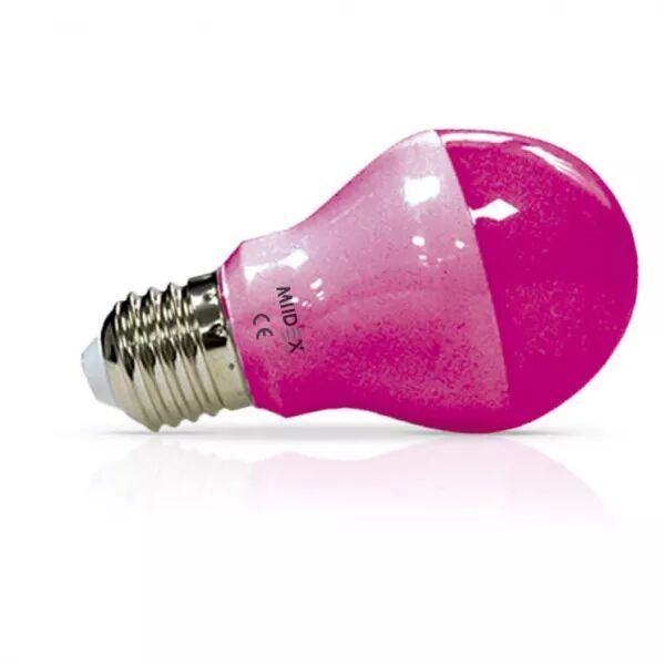 MIIDEX - LED 10 W BULB E27 ROSE BLISTER (73894)