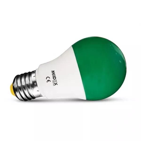 MIIDEX - LED 10W BULB E27 VERT BLISTER (73893)
