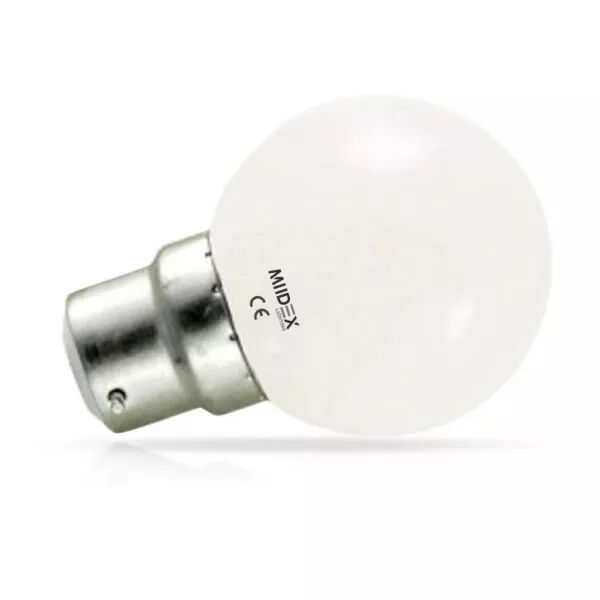 MIIDEX - LED 1W BULB B22 3000K DEPOLI BOITE (7641)