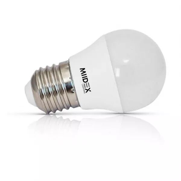 MIIDEX - LED 4 W G45 BULB E27 3000 K DEPOLI BLISTER (7466)