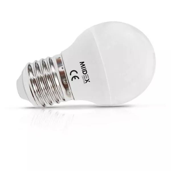 MIIDEX - LED 4 W G45 BULB E27 6000 K DEPOLI BLISTER (7468)