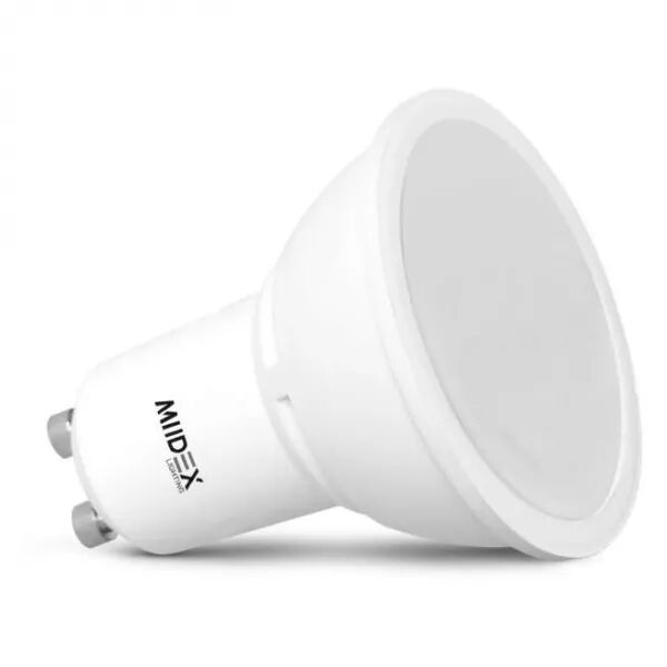 MIIDEX - LED 6W GU10 4000K 120� BOITE (7824)