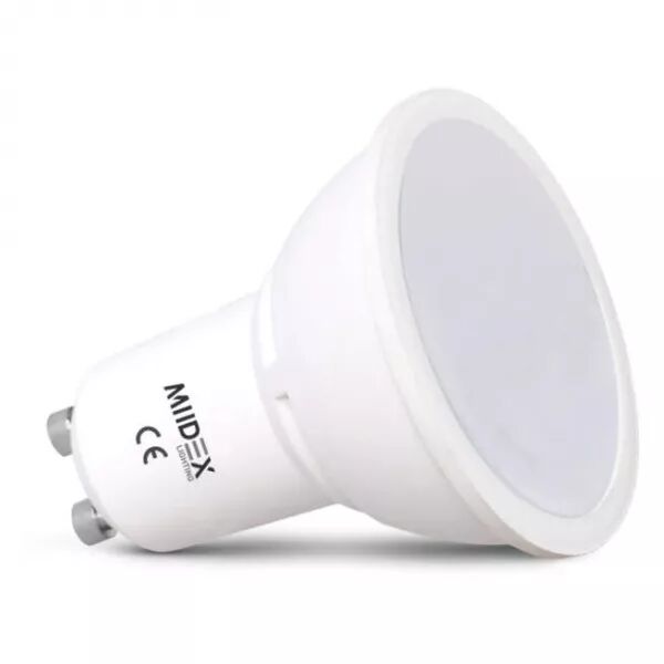 MIIDEX - LED 6W GU10 6000K 120� BOITE (7825)