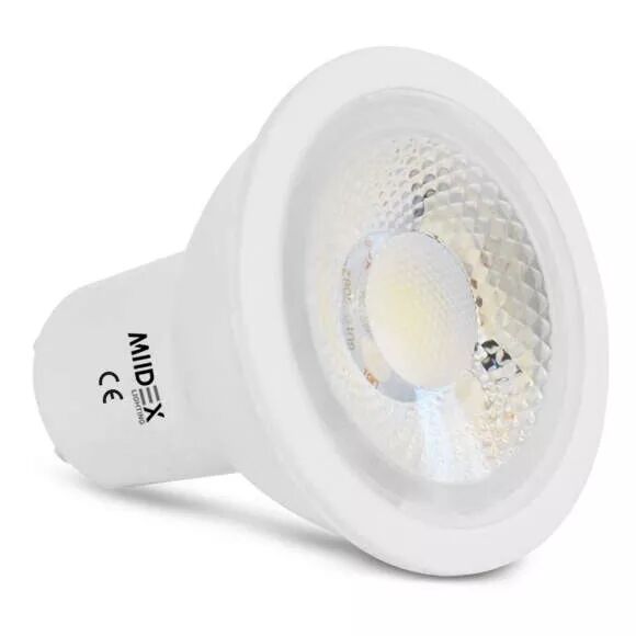MIIDEX - LED 7W GU10 4000K 38� BOITE (78191)