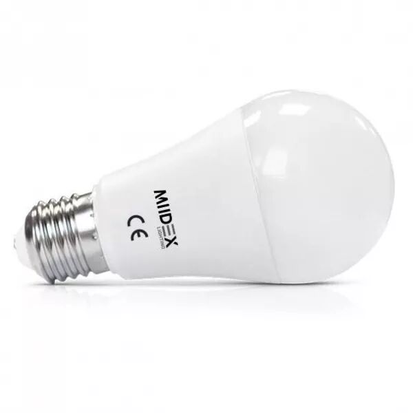 MIIDEX - LED BULB SECURITE E27 7 W 6000 K + BATTERIE 3 HEURES (7495)