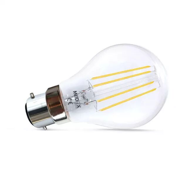 MIIDEX - LED FIL COB BULB B22 8.5W 4000K CLR BOITE (71400)