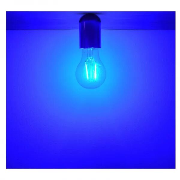MIIDEX - LED FIL COB BULB E27 2W BLEUE BLISTER (71383)