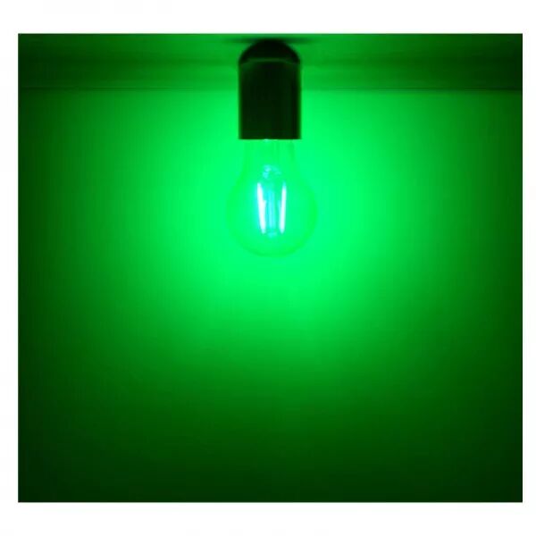 MIIDEX - LED FIL COB BULB E27 2W VERT BLISTER (71386)