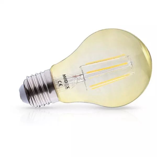 MIIDEX - LED FIL COB BULB E27 4W 2700K GOLDEN BOITE (713880)
