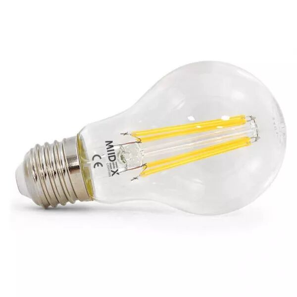 MIIDEX - LED FIL COB BULB E27 6.5W 2700K CLR BOITE (71391)