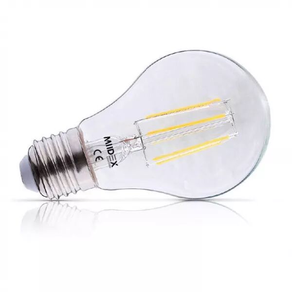 MIIDEX - LED FIL COB BULB E27 8W 2700K CLR DIM BOITE (71461)