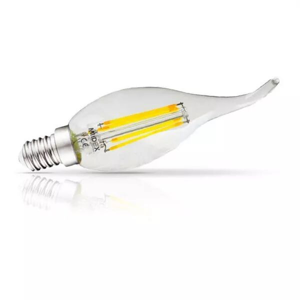 MIIDEX - LED FIL COB COUP DE VENT E14 4W 2700K CLR BOITE (71237)