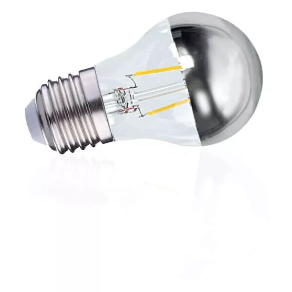 MIIDEX - LED FIL COB G45 E27 4W 2700K BLISTER ARGENT (71366)