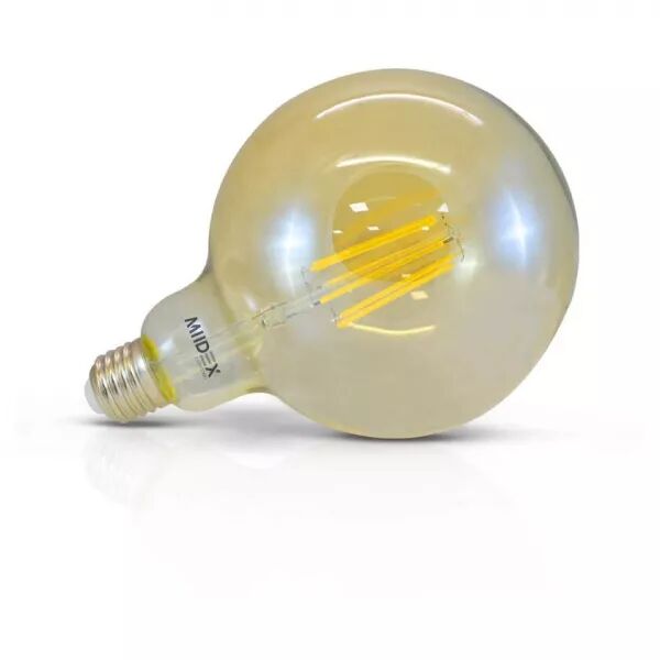 MIIDEX - LED FIL COB GLOBE G125 E27 8 W 4000 K GOLDEN BOITE (7158)