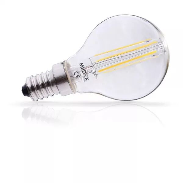 MIIDEX - LED FIL COB P45 E14 3W 2700K BLISTER X2 (71303)