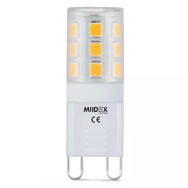 MIIDEX - LED G9  2 W  3000 K 230 VOLT BOITE (7920)