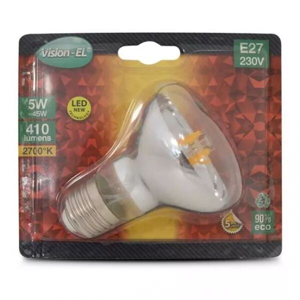 MIIDEX - LED R63 E27 5W 2700K FIL COB BLISTER (76701)