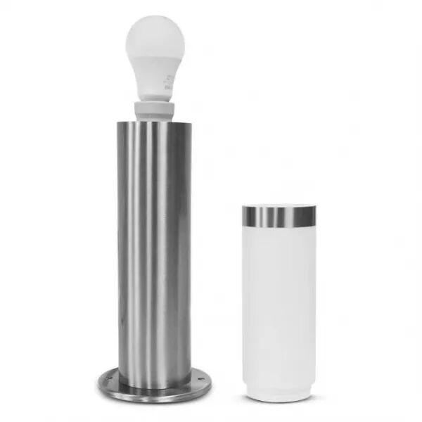 MIIDEX - LILAS POTELET E27 450MM IP44 INOX 304  (70821)