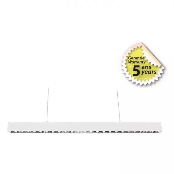 MIIDEX - LINEO REFLECTEUR LINEAIRE 1150MM 30W 4000K BLC UGR<19 5ANS (100176)