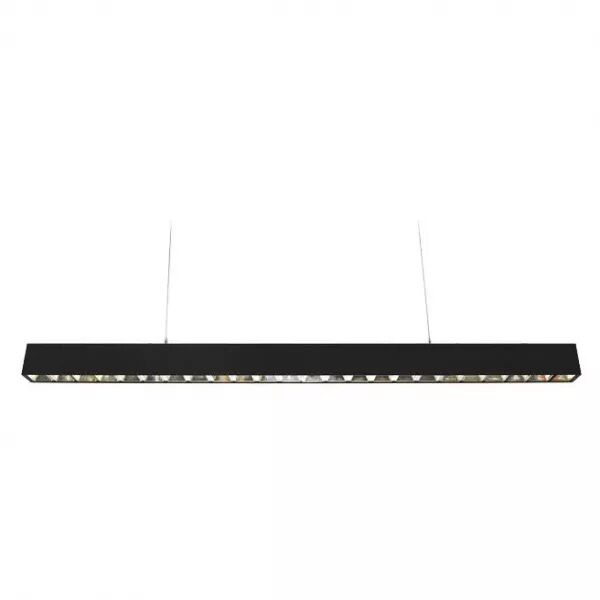 MIIDEX - LINEO REFLECTEUR LINEAIRE 1150MM 30W 4000K NOIR UGR<19 5ANS (75759)