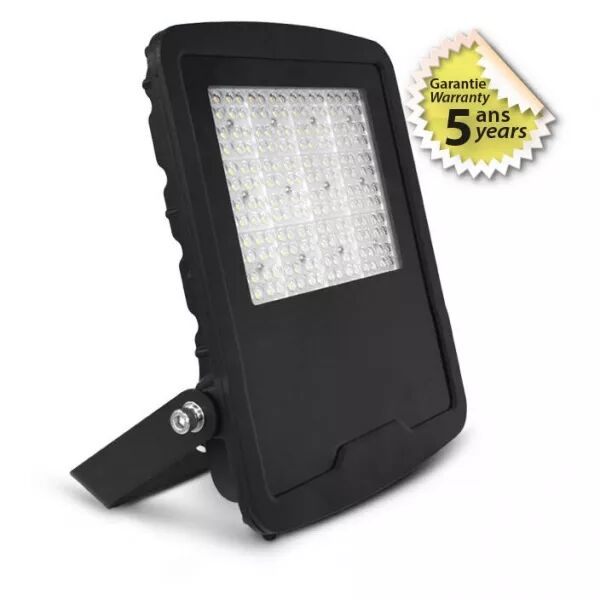 MIIDEX - LUMOS ASYM PROJECTEUR ASYM 150W 3000K 40�x90� PLAT NOIR IP65 5ANS (100456)