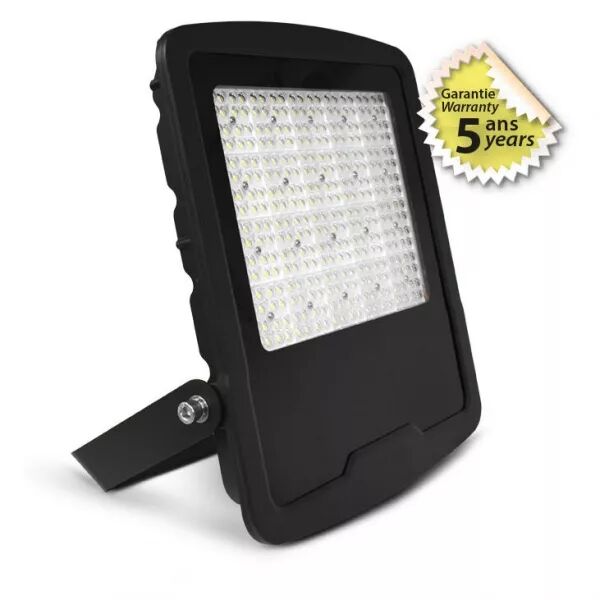 MIIDEX - LUMOS ASYM PROJECTEUR ASYM 200W 4000K 40�x90� PLAT NOIR IP65 5ANS (100459)